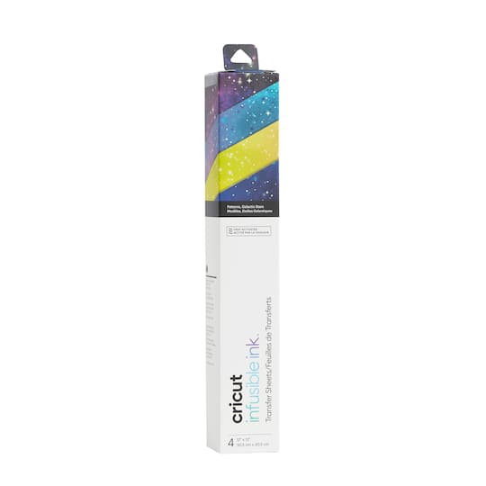 6 Packs: 4 ct. (24 total) Cricut® Infusible Ink™ Transfer Sheet Patterns, Galactic Stars
